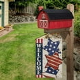 thumbnail image 4 of 4th of July Garden Flag Stars Patriotic Striped Welcome Independence Day Memorial Day Flags Outdoor Yard Decoration 12x18 Inch, 4 of 6