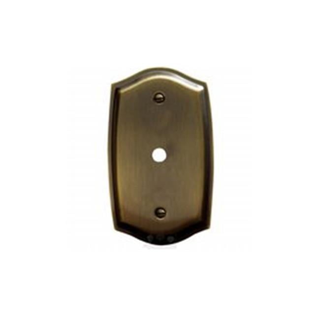 Baldwin 4769050 Colonial Cable Cover Outlet Solid Brass Switch Plate