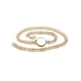 thumbnail image 6 of Women Gold Metal Chain Links Belt Silver Color Charm Plus Size XL XXL, 6 of 10