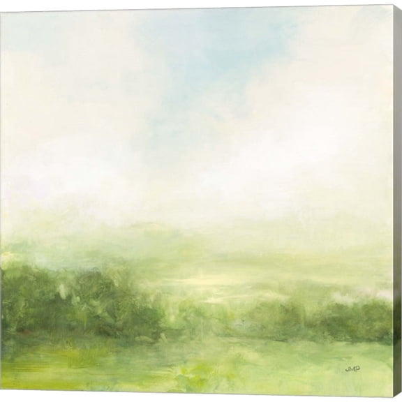 Great Art Now Fields of Green I by Julia Purinton, Canvas Wall Art, 24W x 24H