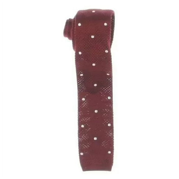 Tommy Hilfiger Mens Red Silk Blend Business Office Neck Tie