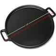 thumbnail image 3 of Cast Iron Pizza Pan-14" Skillet for Cooking, Baking, Grilling-Durable, Long Lasting, Even-Heating and Versatile Kitchen Cookware, 3 of 8
