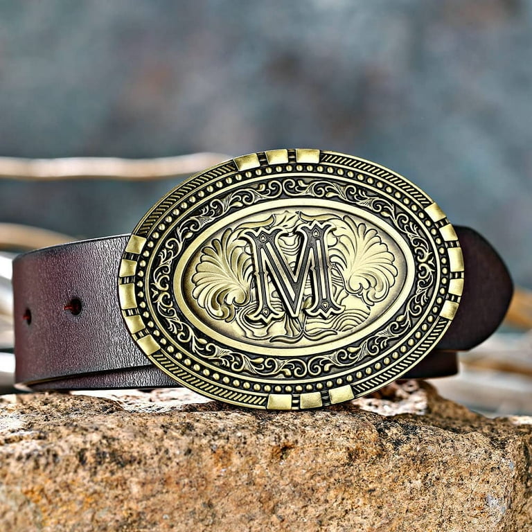 Oval Personalized Belt Buckle