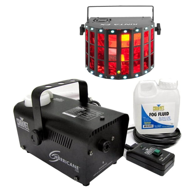 Chauvet DJ Fog Machine w/ Fog Fluid and Remote + Kinta FX MultiEffect