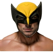 Tondswi Wolverine Helmet ,Cool Superhero Cosplay Masquerade Halloween Wolverine Costume Party Props Yellow for Adult Kids, Best Friends Deadpool and Wolverine Merch, Wolverine Costumes