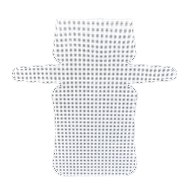 Rongfmy Mesh Canvas Sheets Accessories Sewing Handmade Weaving Grid Sheets Shaping Sheet A