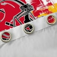 thumbnail image 4 of Erosebridal American Football 30%-50% Room Darkening Blackout Curtain Kansas Curtains for Bedroom Living Room (2 Panels, 38 x 45 Inch) Football City Blackout Curtains Rugby Sports Window Treatments, 4 of 6