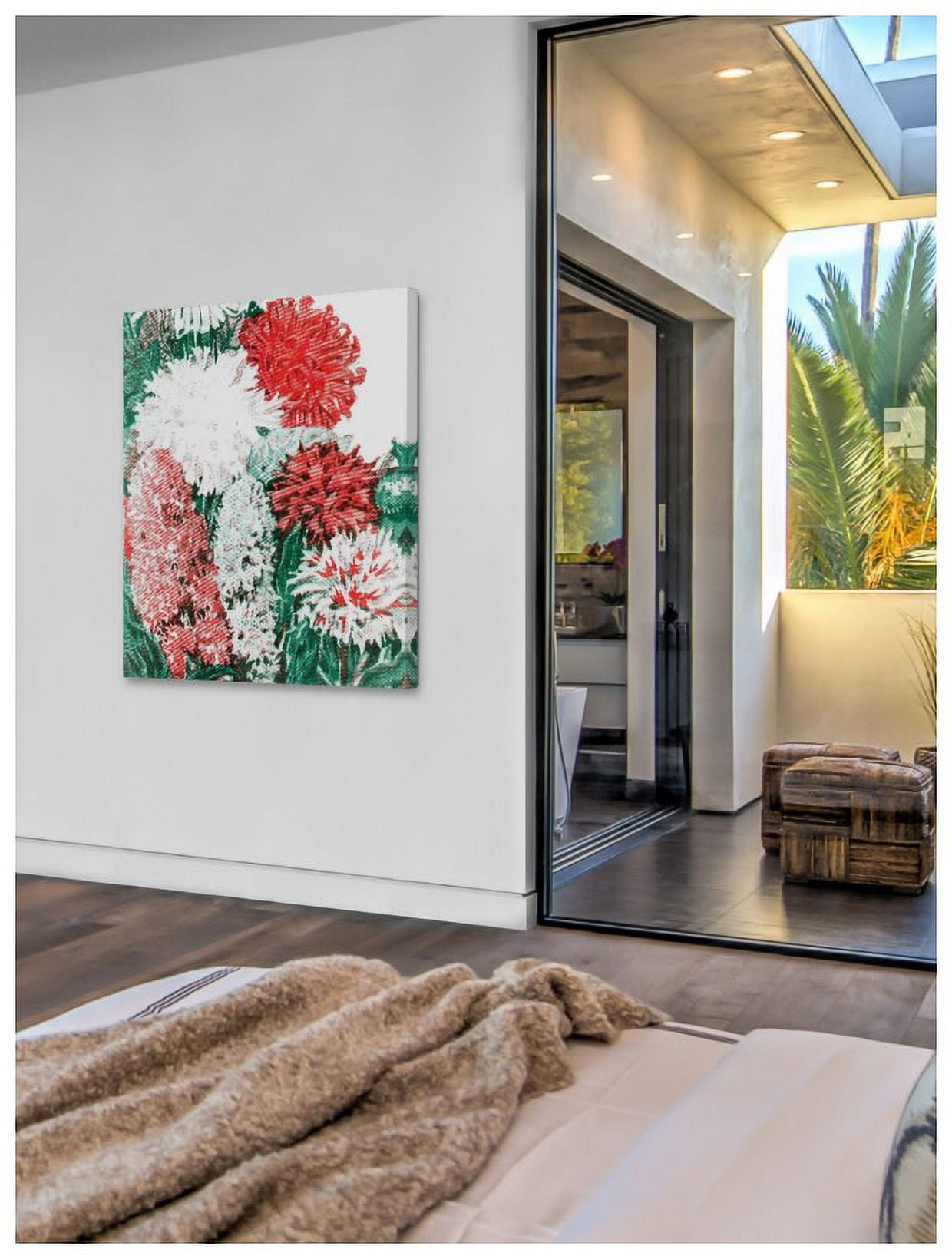 Marmont Hill "Seeds Flowers" Painting Print on Canvas