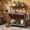 Gray, variant on Potting Bench Outdoor with Foldable Extension & Removable Sink, HIPS Potting Table with Storage Shelves & Tool Hooks, All-Weather Garden Work Bench for Patio Backyard Deck, Potting Benches, Gray