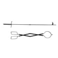 thumbnail image 1 of Fireplace Poker Tool, Fireplace Tongs Portable Safe Fire Poker  For Outdoor For Backyard, 1 of 8