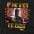 thumbnail image 2 of Rocky Iv Condolences Unisex Adult T Shirt For Men And Women, 2 of 7
