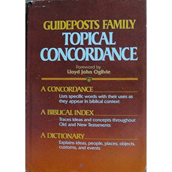Pre-Owned Guideposts Family Topical Concordance to the Bible