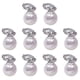 thumbnail image 1 of 10 Uds. Mini pinzas para el cabello con perlas, pinzas para decoración del cabello trenzadas para niña, pinzas para el cabello con perlas artificiales trenzadas, 1 of 5