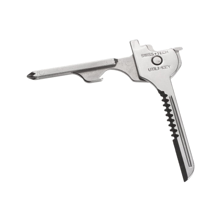 SWISSTECH Utili-Key ステンレススチール　本物 Swiss Tech Utili-Key 6-in-1 Key Ring Multitools - Walmart.com