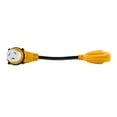 thumbnail image 6 of Camco 55582 PowerGrip Locking Electrical Dogbone Adapter with 90-Degree Bend Design, 18", 6 of 7
