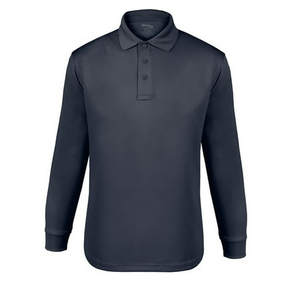 Elbeco Ufx Performance Tactical Men's Polo, Long Sleeve, Navy, 2X-Large, Regular