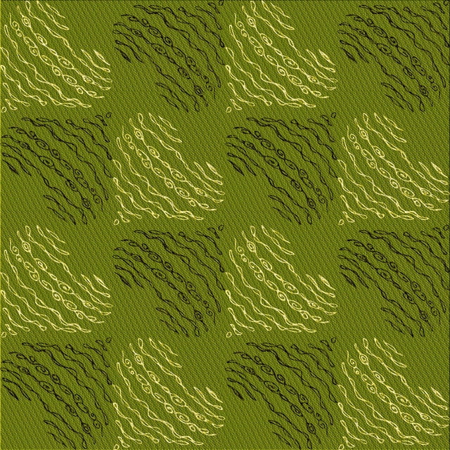 Ahgly Company Machine Washable Indoor Square Transitional Pistachio Green Area Rugs, 8' Square