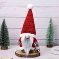 thumbnail image 2 of JoyMoreHome Christmas Faceless Gnome Dolls Christmas Desktop Decorations,Handmade Plush Faceless Doll for Christmas Ornaments,Home Table Dwarf Elf Plush Gnomes Decor Party Favors, 2 of 7