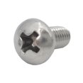 thumbnail image 4 of FixtureDisplays® 8-32*3/8" Stainless Pan Head Machine Screws, Full Thread, Phillips Drive, Stainless Steel 18-8, Machine Thread 312219, 4 of 7