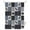 Blue Gray, variant on Shower Curtains for Bathroom-36"x72",Deer Bear Retro Grey Plaid Waterproof Bath Curtain Grommet Shower Curtain Set with Hooks