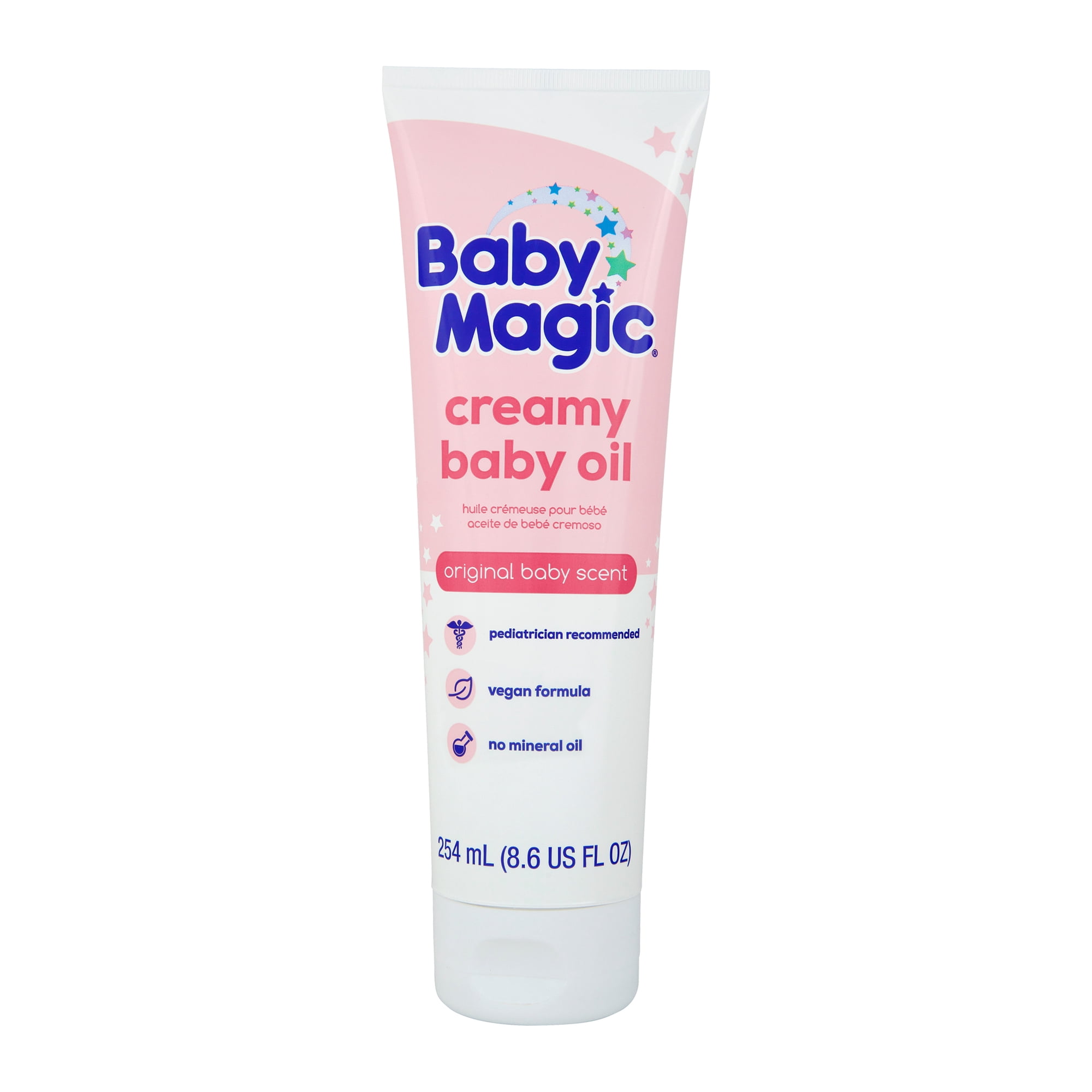 Baby Magic Creamy Baby Oil Lotion, Original Baby Scent, Hypoallergenic, 8.6 fl oz.