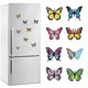 thumbnail image 1 of Imán para refrigerador DIY 8 Uds. en forma Especial Wdftyju Mariposa colorida, 1 of 9