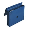 Wilson Jones ColorLife 5 1/4" Expansion File, Five Pockets, Letter, Dark Blue