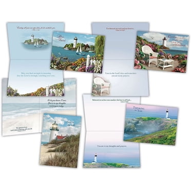 Thinking of You I - Assorted Thinking of You Cards, Box of 12