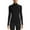 Black, variant on ANNE KLEIN Womens Ivory Faux Button Long Sleeve Turtle Neck Wear To Work Blouse XXS