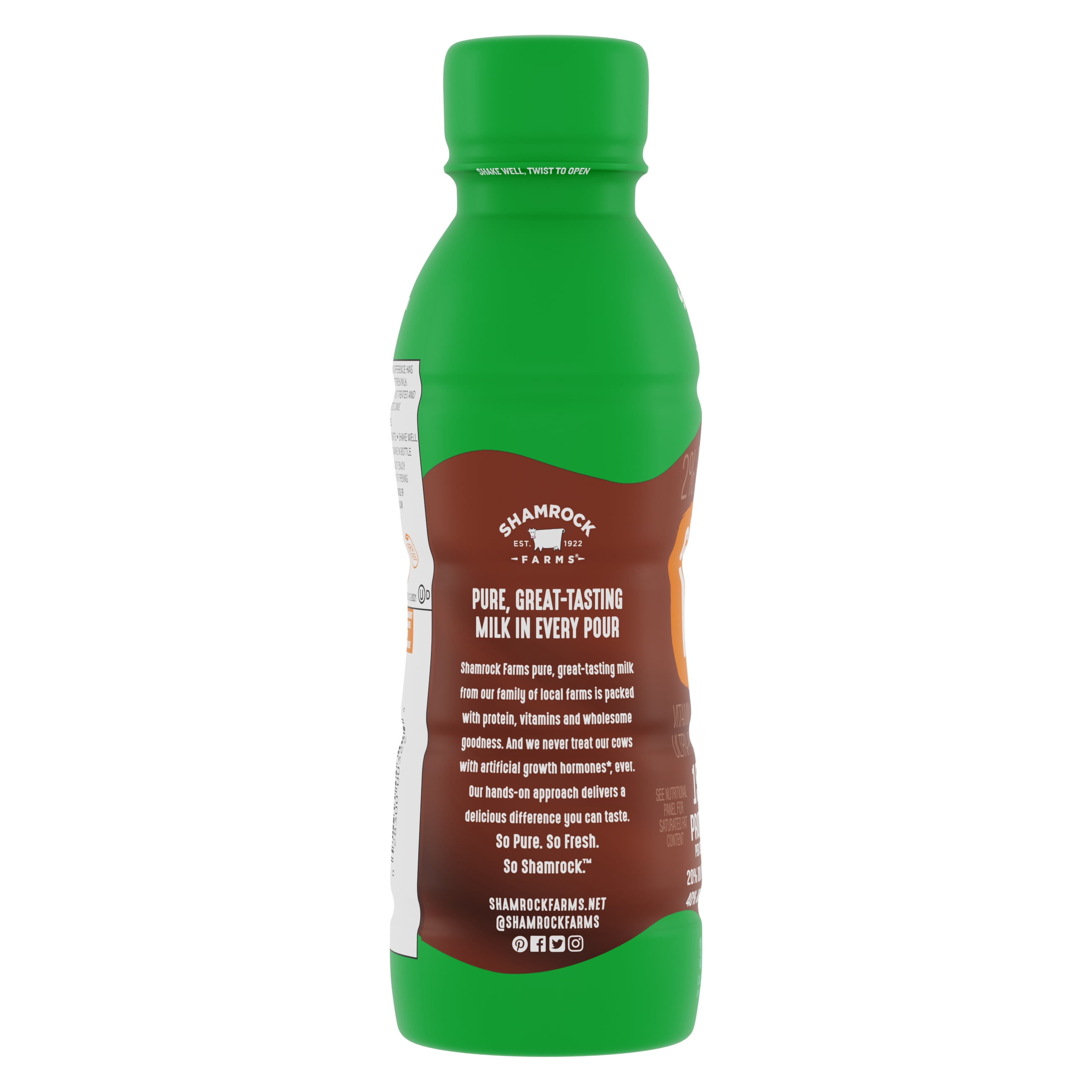 Shamrock Foods Shamrock Farms Milk, 12 oz