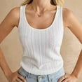 thumbnail image 2 of Womens Summer Tops Boho Women Blouses for Work White Red Shirts for Women Casual, 2 of 7