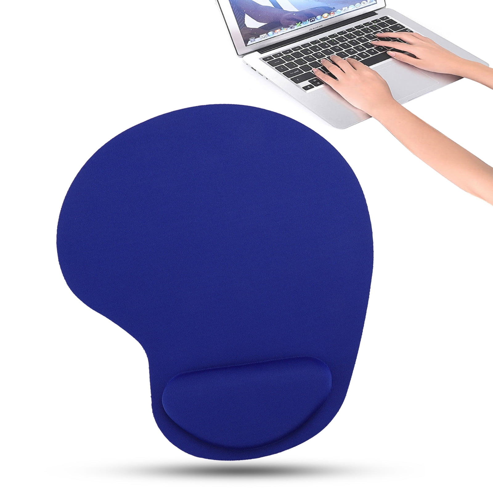 Color : Red MUTANG Bracers Mouse Pad Comfortable Ergonomic Mouse Mat with Wrist Support Red,Blue