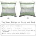thumbnail image 5 of Sage Green Pillow Covers 18x18 Set of 2 Light Grey Gray White Modern Abstract Art Striped Throw Pillows FarmhouseOutdoor Decorative Pillowcase Cotton Square Cushion Cover for Home Couch Bed, 5 of 6