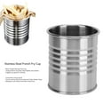 thumbnail image 3 of Snack Container, Stainless Steel French Fry Cup Silver Convenient Easy To Clean Practical  for Fast Food Restaurants Bar Hotels L, 3 of 7