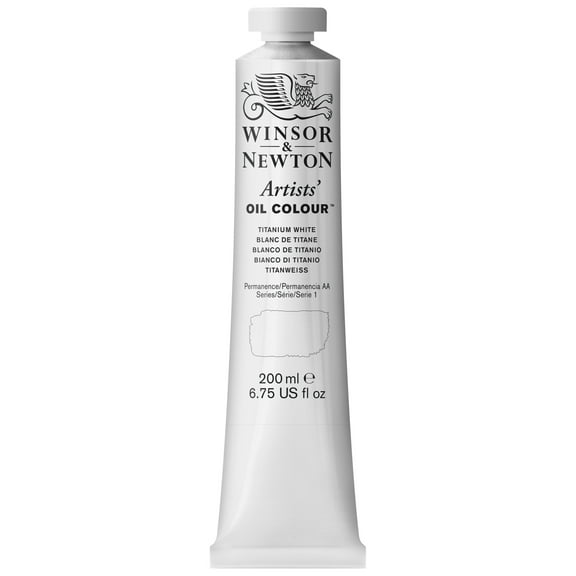 Winsor & Newton Artists' Oil Color, 200ml, Titanium White
