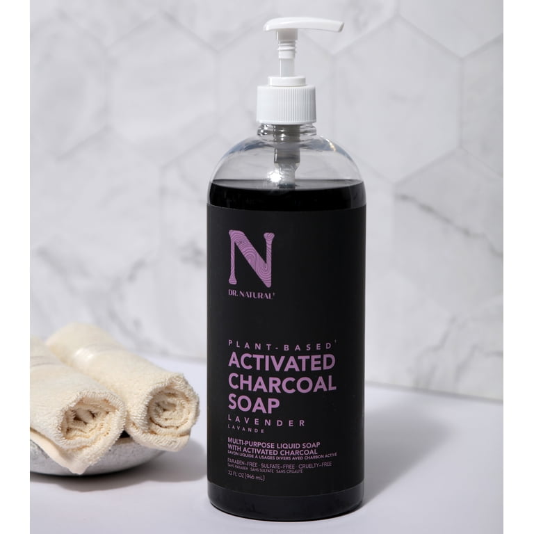 Dr. Natural Activated Charcoal Liquid Soap, 32 oz photo 7