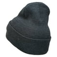 thumbnail image 2 of San Francisco Skyline Embroidered Cuffed Long Beanie - Dk Grey OSFM, 2 of 5