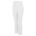thumbnail image 5 of Seductiva Yoga Lightweight Women's Workout Elastic Waist Flare Leggings Tummy Casual Soft Yoga Pants Lightweight Cozy Trousers Workout Comfy, 5 of 5