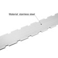 thumbnail image 3 of Uxcell Guitar Neck Notched Straight Edge Stainless Steel Silver, 3 of 5