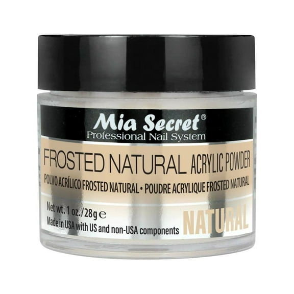 Mia Secret Acrylic Powder Frosted Natural 1 oz (PL420-NL)
