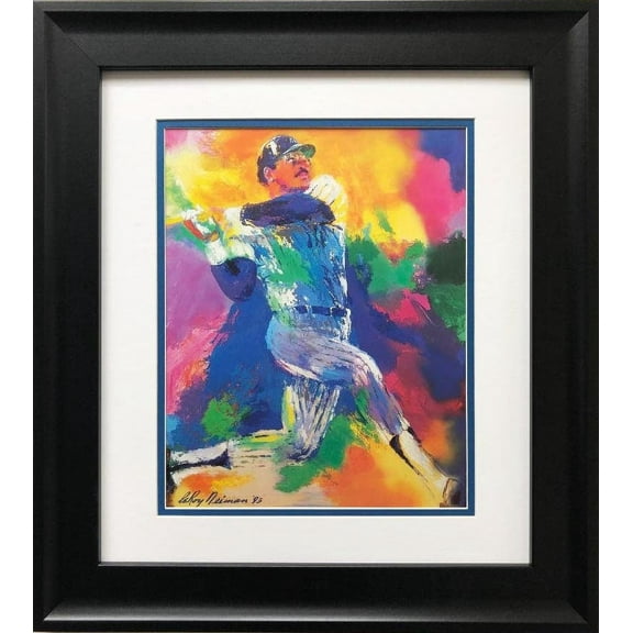 LeRoy Neiman "Reggie Jackson" FRAMED NEW ART Generic