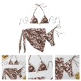 thumbnail image 2 of Lerpwige Lovely Floral Pattern Tankini Set Adjustable Strap Swimwear For Women Swim, 2 of 14
