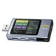thumbnail image 1 of Probador USB, Pantalla LCD De 2 Pulgadas Medidor De Corriente De Voltaje USB Detección Automática De Protocolo Engaño Para Disco U, 1 of 7