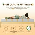 thumbnail image 4 of PayLessHere 8 inch Memory Foam Mattress Green Tea Infused Mattress,Fiberglass Free,White Full, 4 of 7