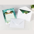 thumbnail image 4 of Cartes de Noël DIY Cartes Faites à la Main Cartes de Vœux Rondes, 4 of 8
