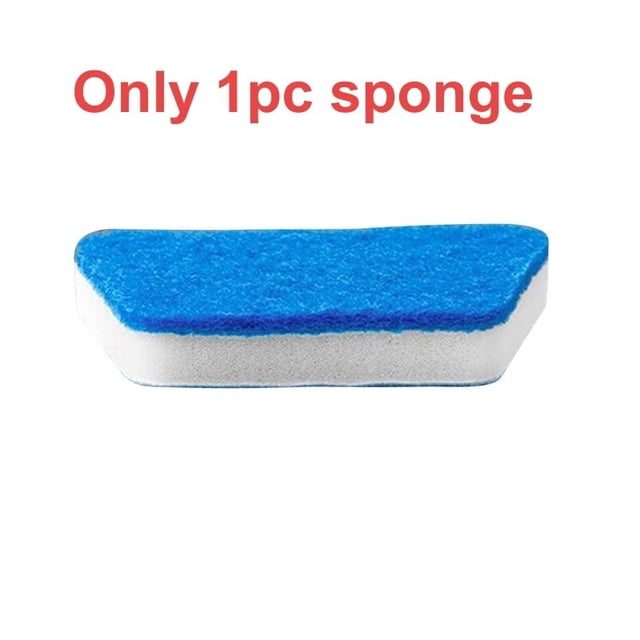 Cepillo de pared multifuncional para baño, cepillo de limpieza de esponja de azulejo de cerámica, mango largo, extraíble, para suelo y bañera