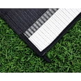 thumbnail image 3 of Camco 6'x9' Outdoor Mat with UV Protection, Charcoal Stripe, 3 of 5