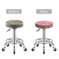 thumbnail image 5 of KLL Sweet Round Bar Chair Cushion Cover 12 inch ,Bar Stool Protector with Elastic, Soft Washable, 5 of 6