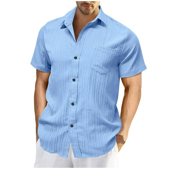 Button Up Shirt for Men Work Shirt Men Mens Summer Shirts Casual Mens Shirts Mens Tropical Shirts Short Sleeve