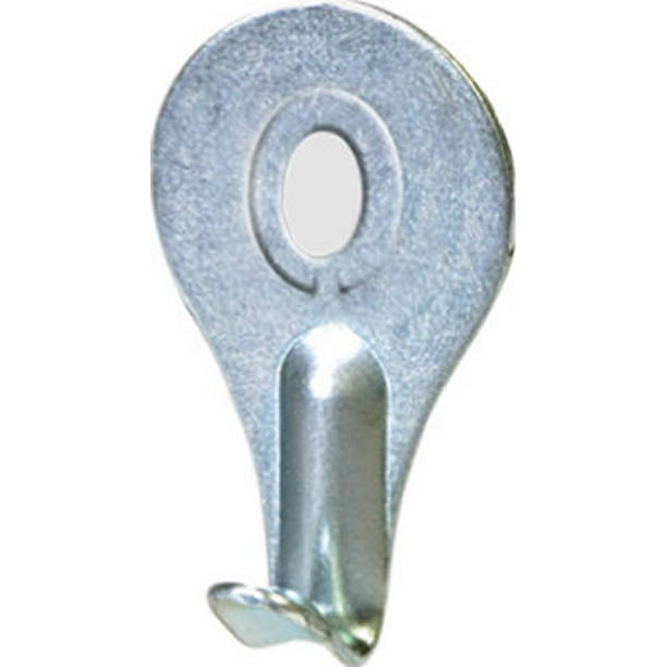 Ganchos utilitarios Hillman AnchorWire, blancos, 0,45 kg, paquete de 8